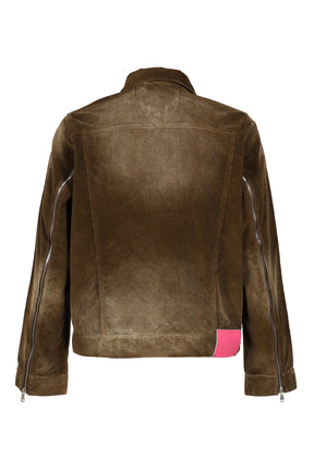 CORDUROY SLIDE JACKET / BRW