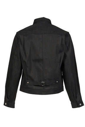 RH TYPE-1 TRUCKER JACKET / RAW BLK