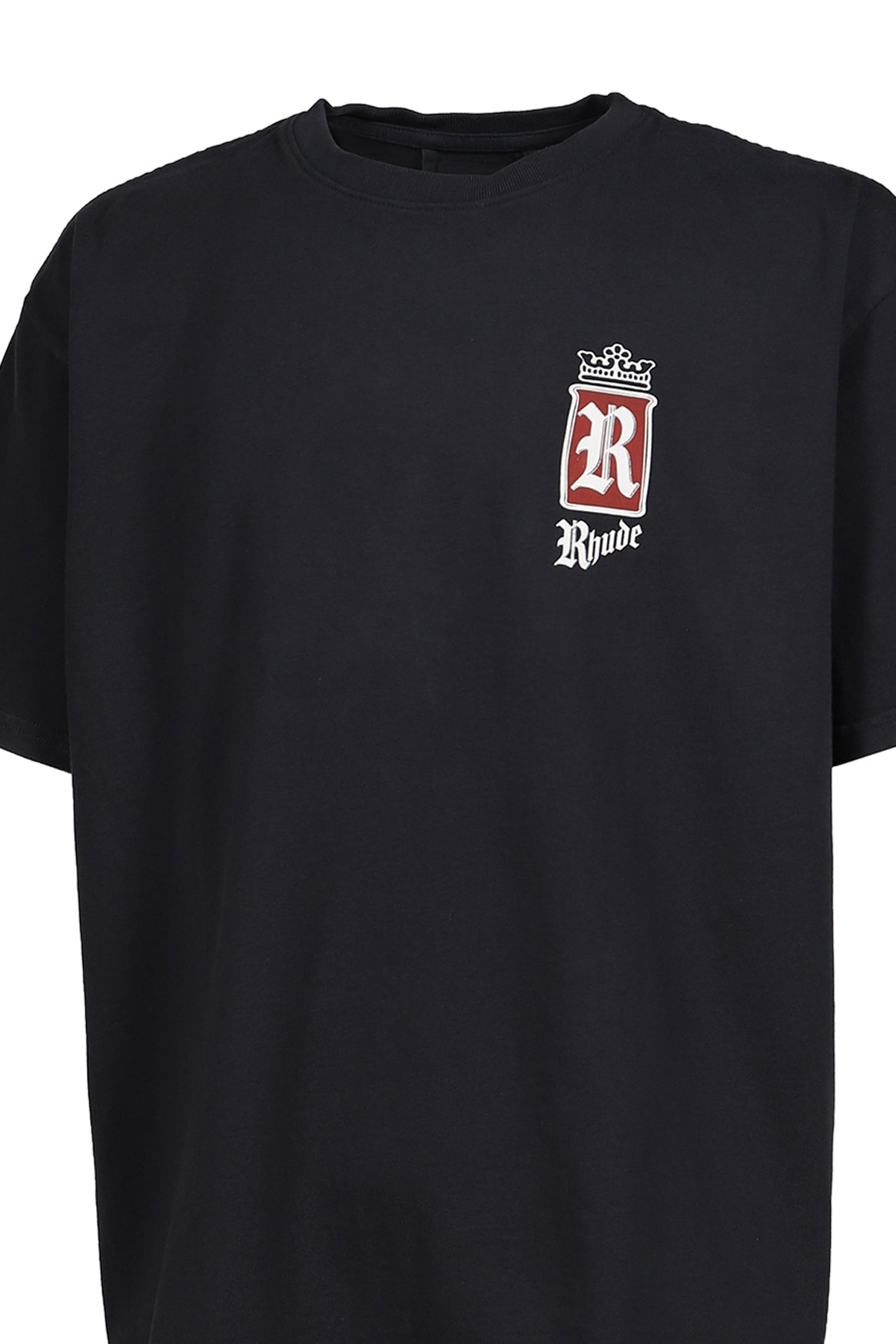 RHUDE FUMAR 91 TEE / BLK