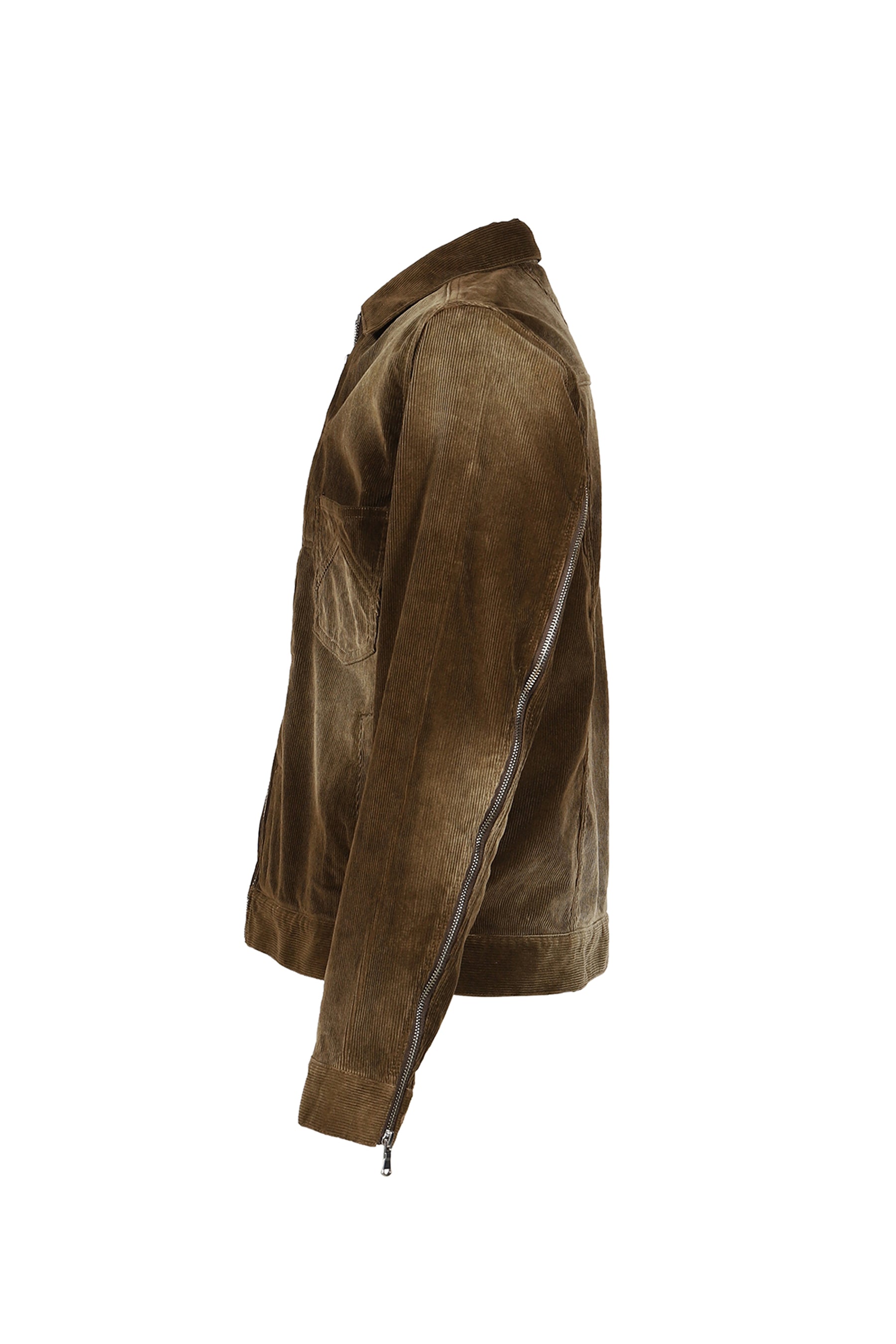 CORDUROY SLIDE JACKET / BRW