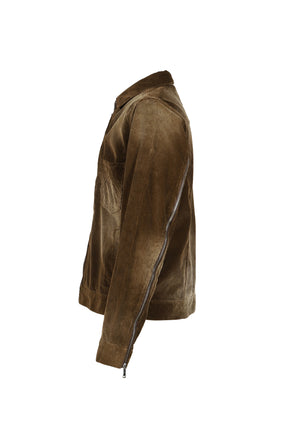 CORDUROY SLIDE JACKET / BRW