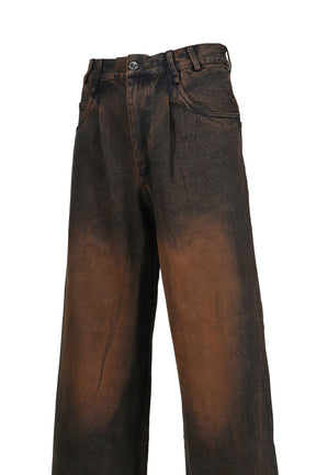 BOYFRIEND JEANS / RUST 