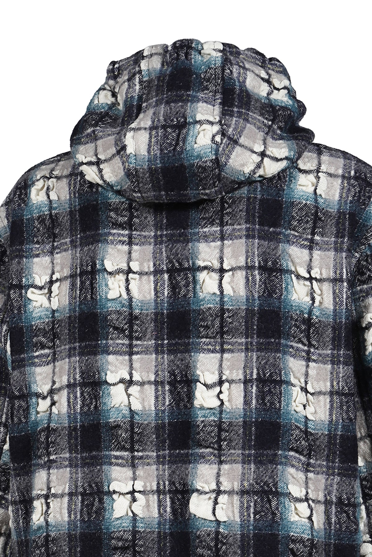 HOODED JACKET / NVY WHT