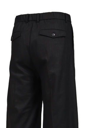 CITIES' CLUB WIDECUT / BLK RAMIE