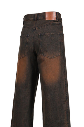 BOYFRIEND JEANS / RUST 