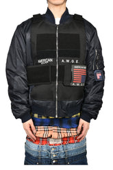B BOMBER / DARK NVY