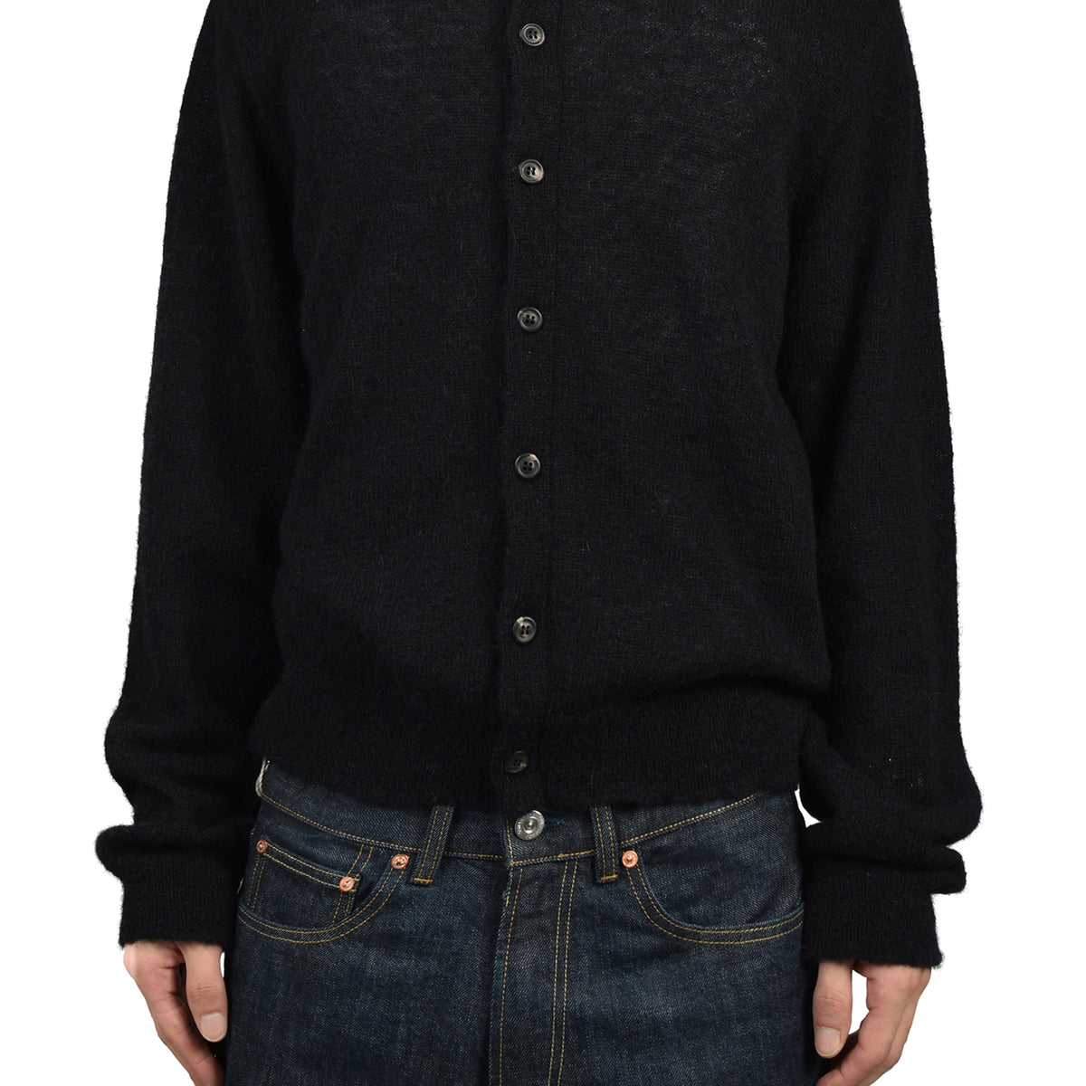 OUR LEGACY アワー レガシー SS26 EVENING POLO / BLK - NUBIAN ヌビアン