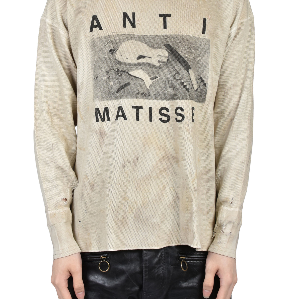 ENFANTS RICHES DÉPRIMÉS SS26 ANTI MATISSE THERMAL LS T-SHIRT