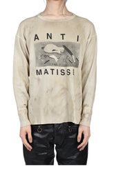 ANTI MATISSE THERMAL LS T-SHIRT / DIRTY WHT