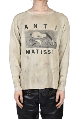 ANTI MATISSE THERMAL LS T-SHIRT / DIRTY WHT