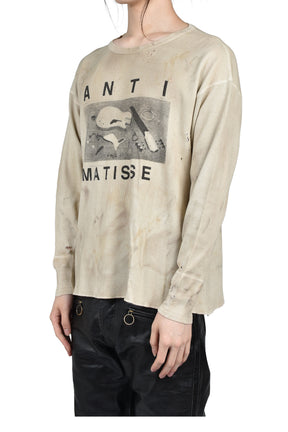 ANTI MATISSE THERMAL LS T-SHIRT / DIRTY WHT