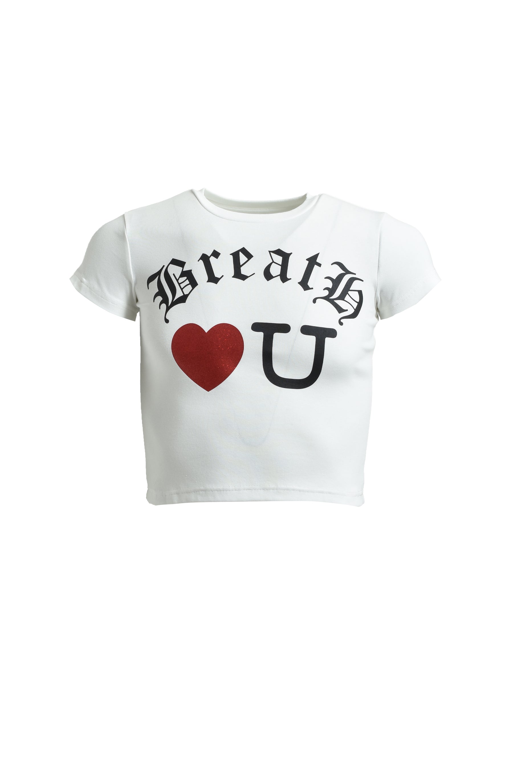 LOVE BH W TEE / WHT 