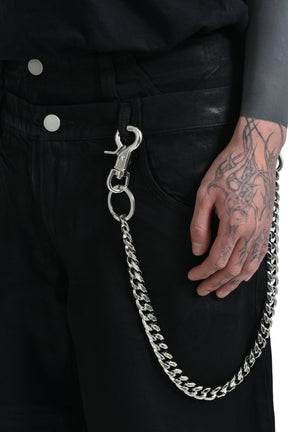 FILTH SHINE WALLET CHAIN / SIL