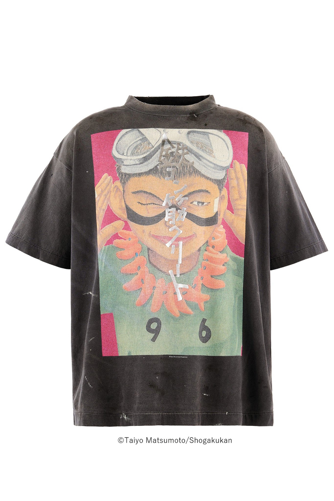 鉄ｺﾝ筋ｸﾘｰﾄ_SS T-SHIRT/KURO / BLK