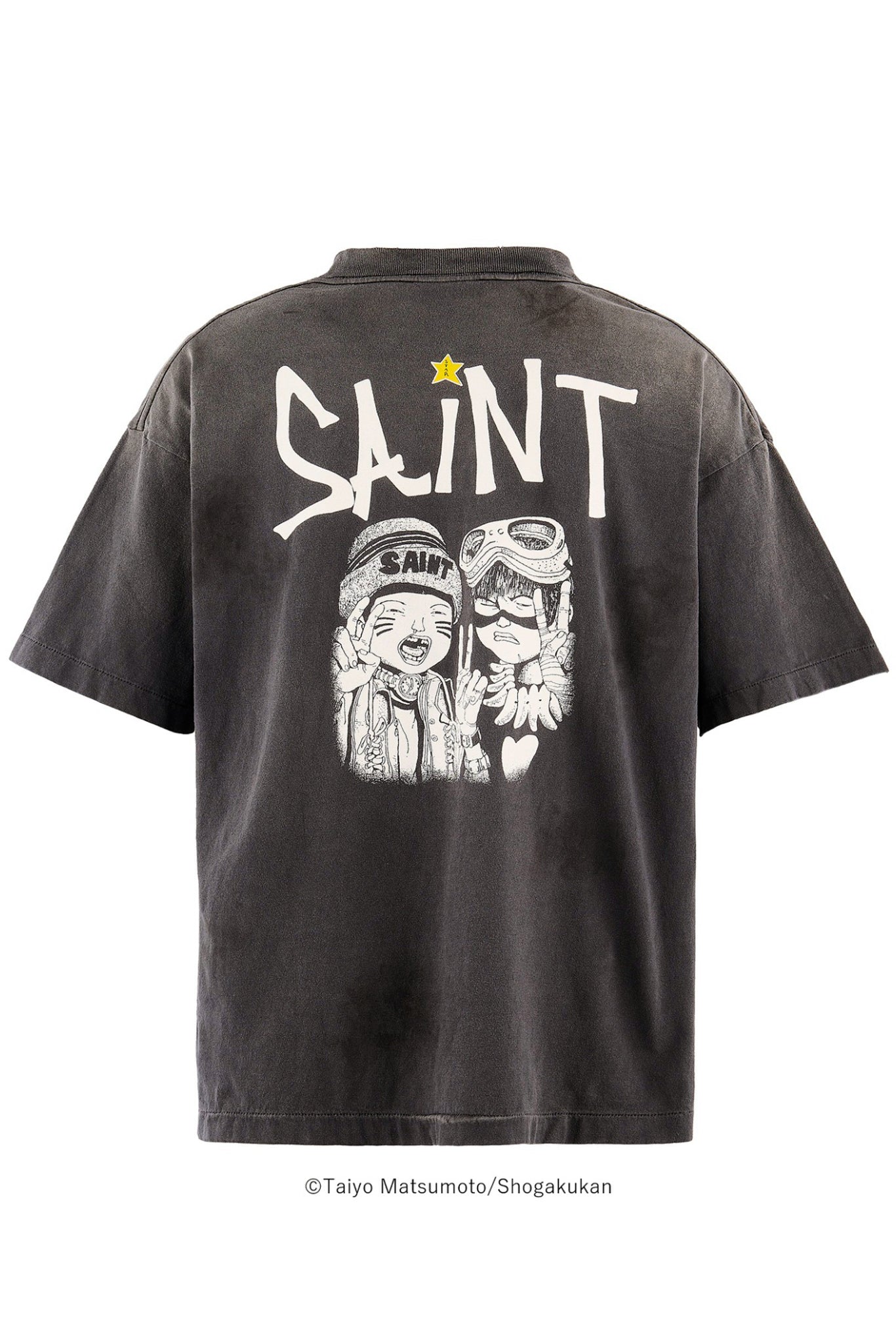 鉄ｺﾝ筋ｸﾘｰﾄ_SS T-SHIRT/KURO / BLK