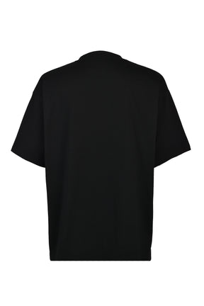 OLD ENGLISH LOGO RHINESTONE TEE / BLK ORG