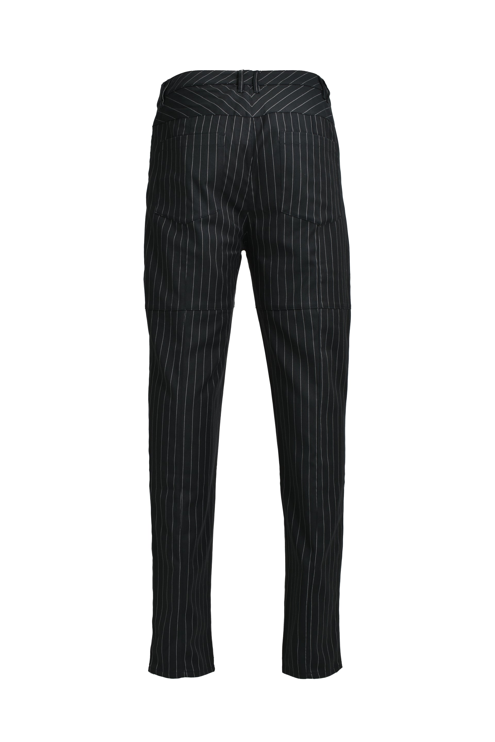 LAST NEST STRIPE TROUSER / BLK