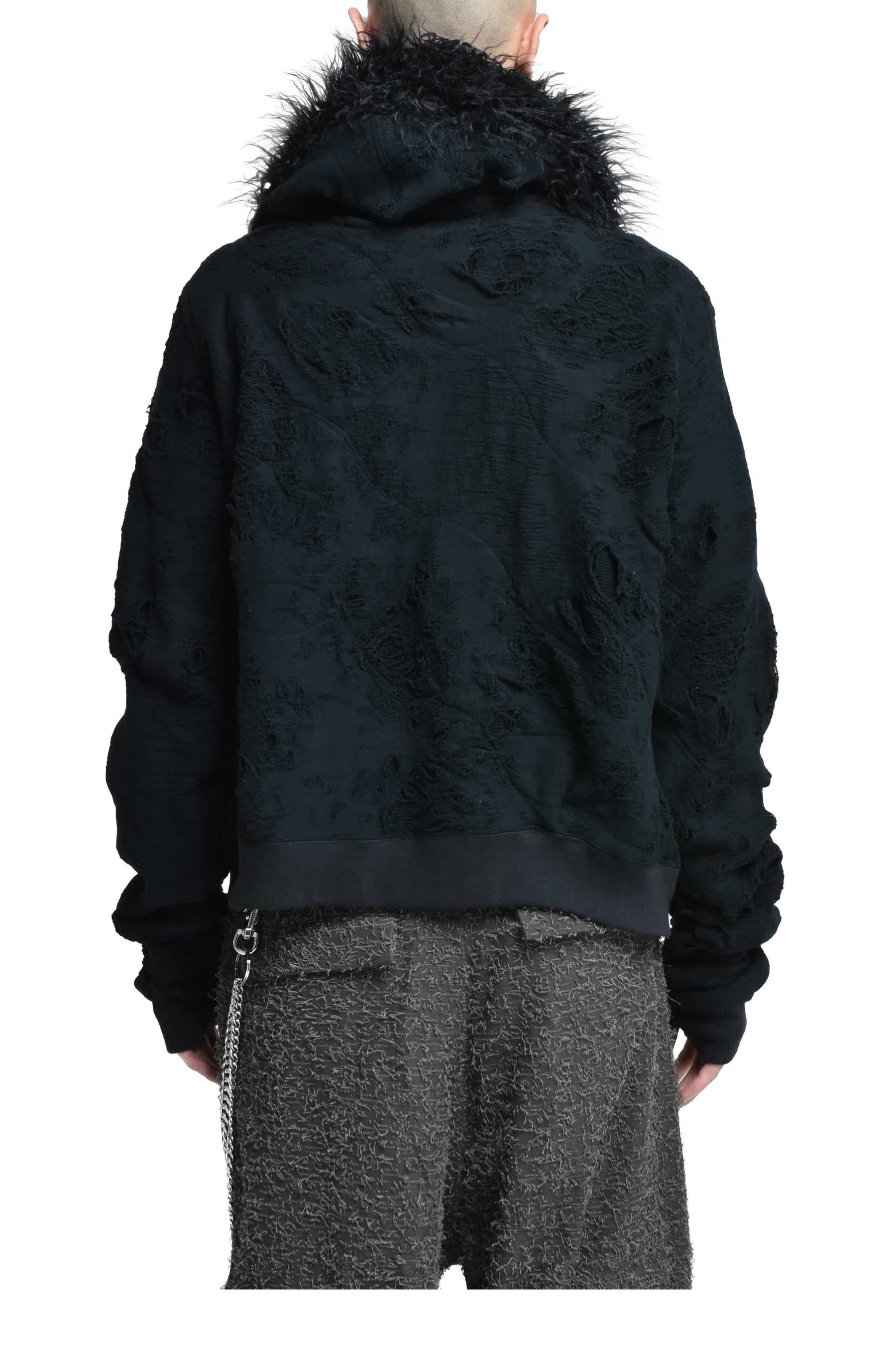 DESTROY ZIP UP / BLK