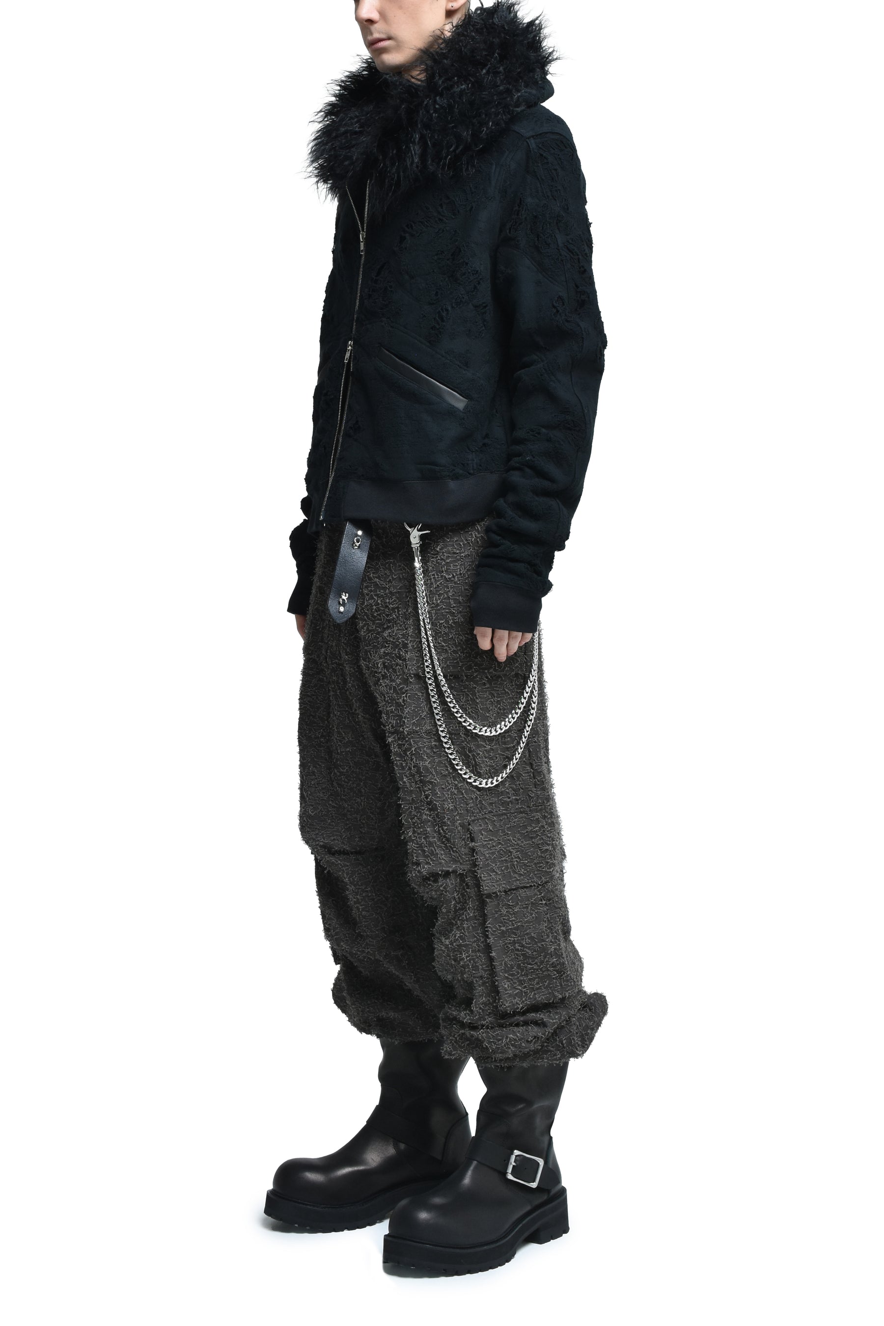 DESTROY ZIP UP / BLK