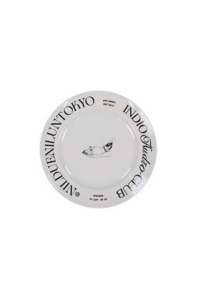9TH ANNIV PLATE / WHT