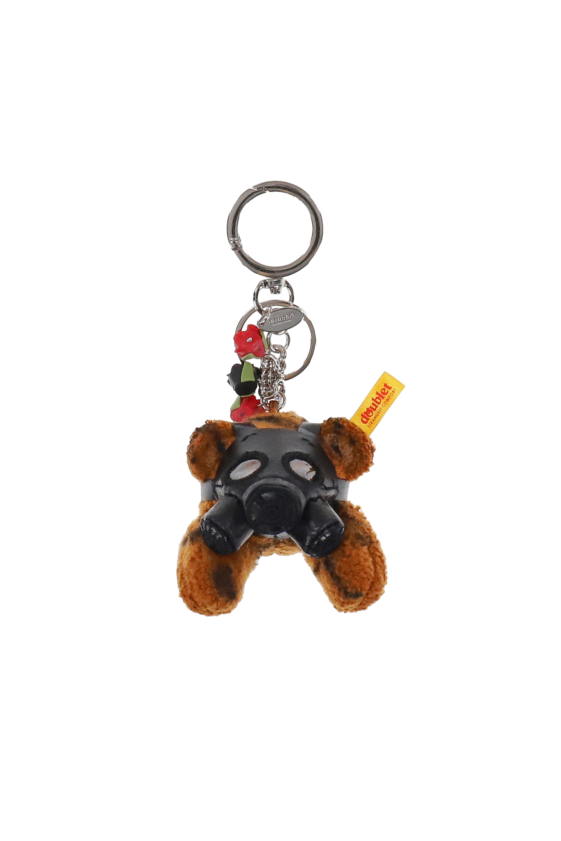 GUS MASK BEAR KEY RING / SIL