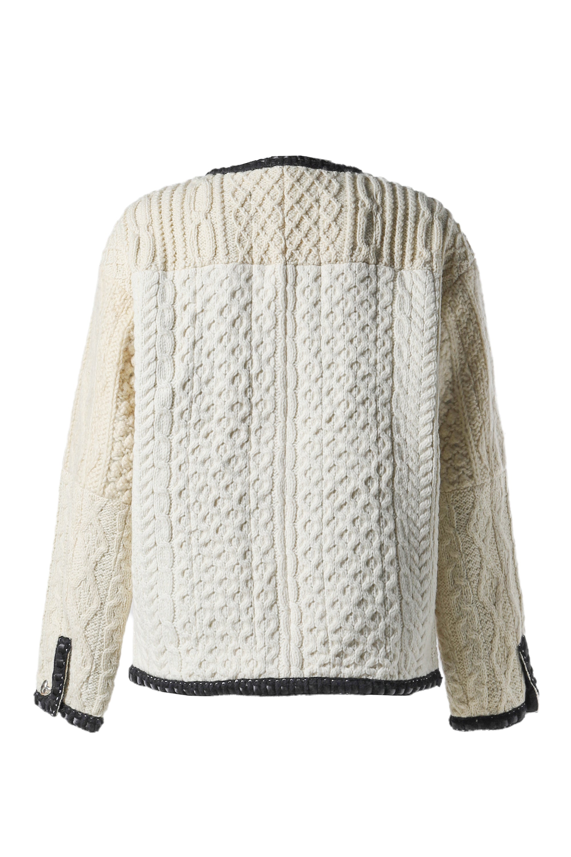 KNIT JACKET / WHT