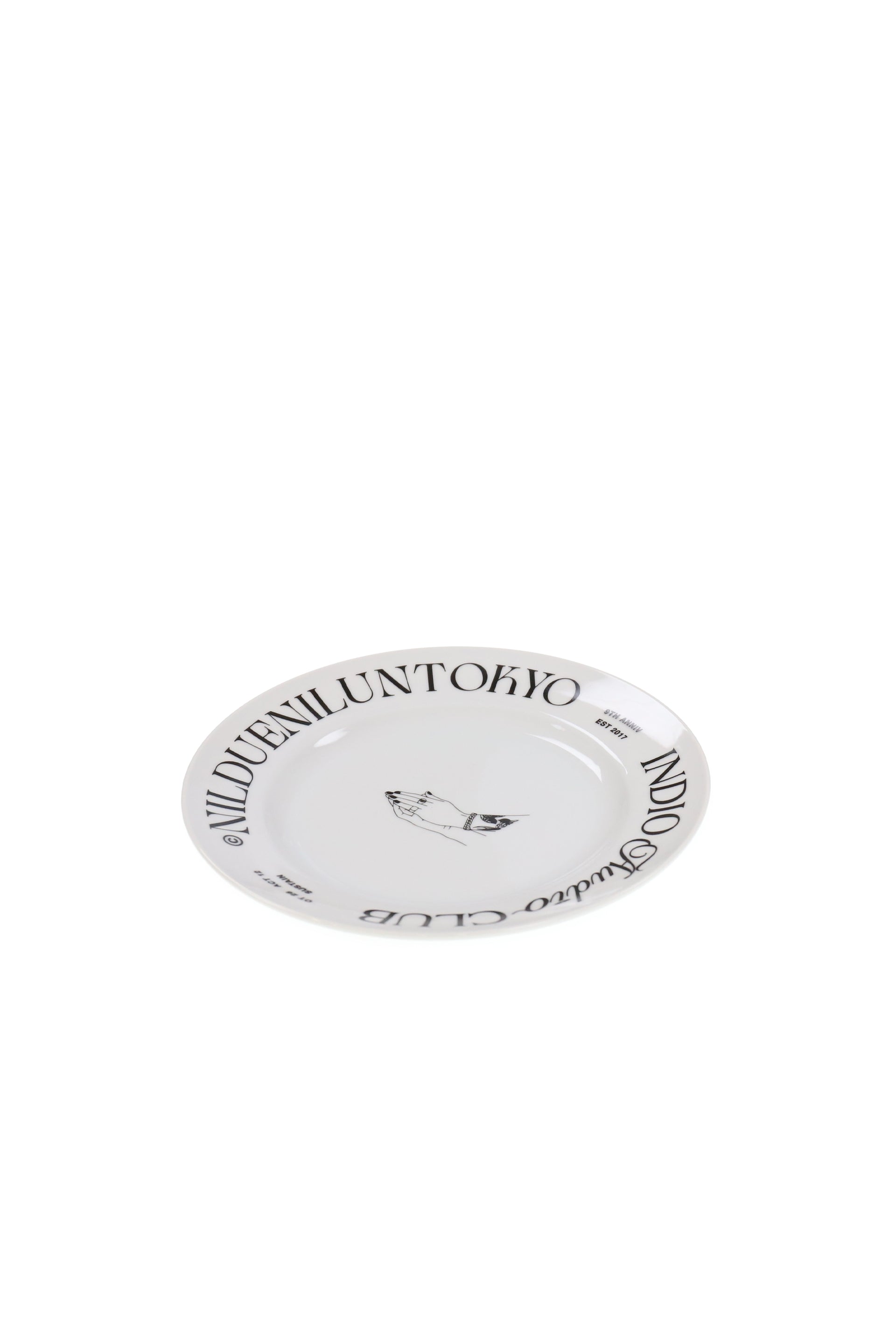 9TH ANNIV PLATE / WHT