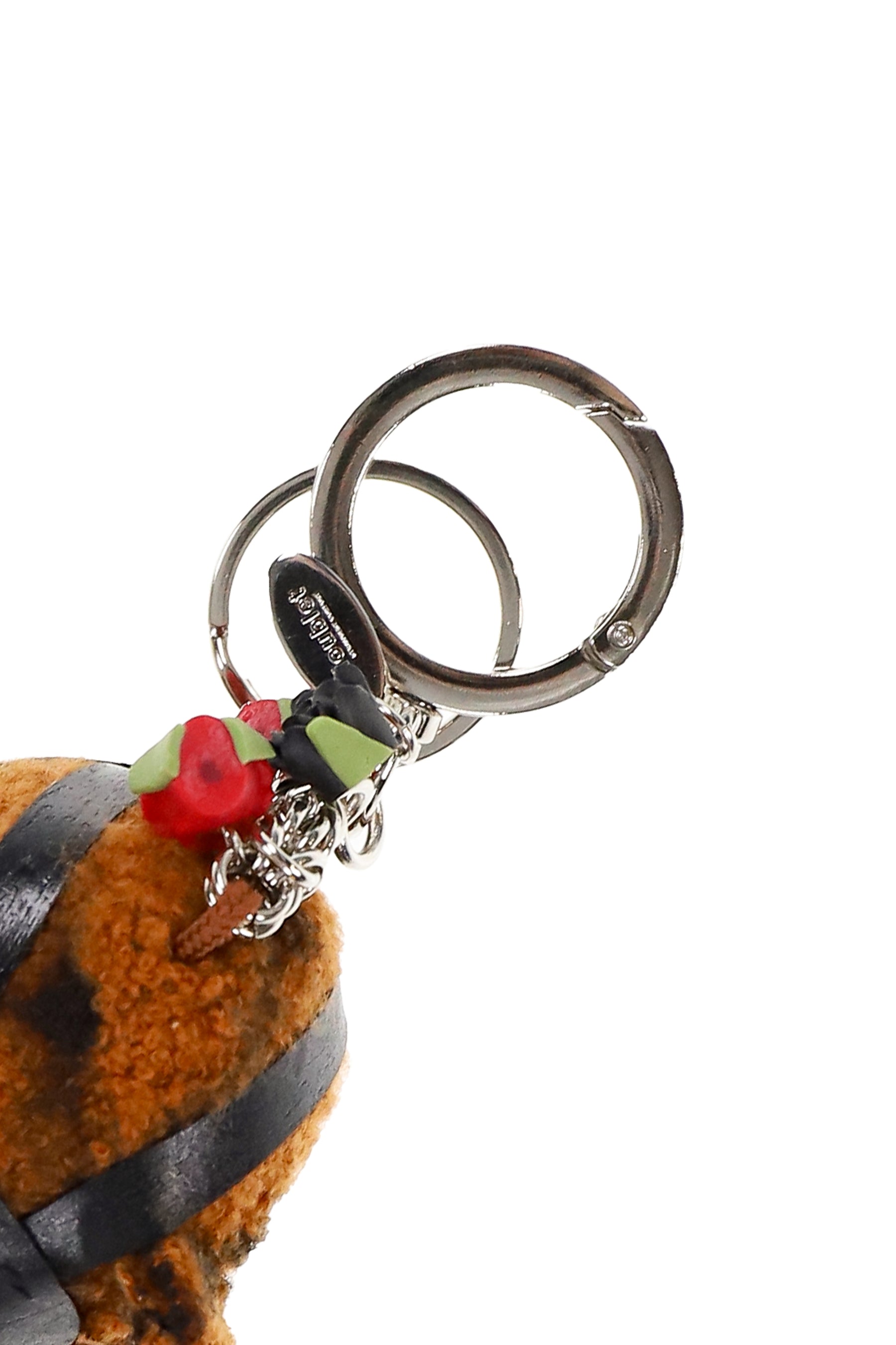 GUS MASK BEAR KEY RING / SIL