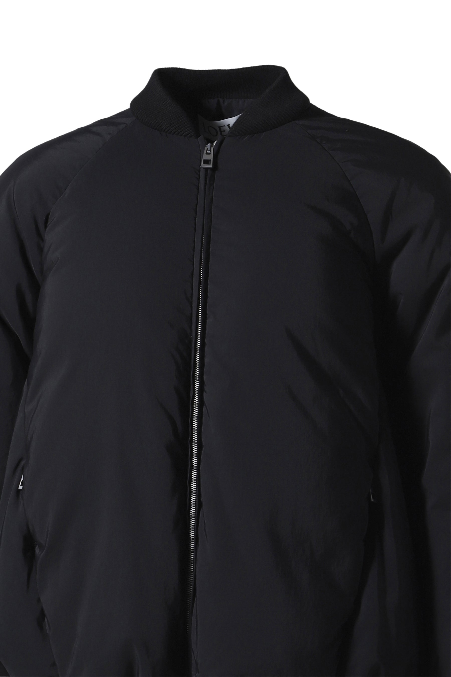 PADDED BOMBER JACKET / BLK