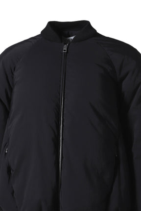 PADDED BOMBER JACKET / BLK