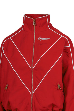 CROPPED BAD BOY JACKET / RED