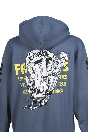 SECTIONS HOODIE / BLU 