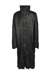 COW SKIN COAT / BLK