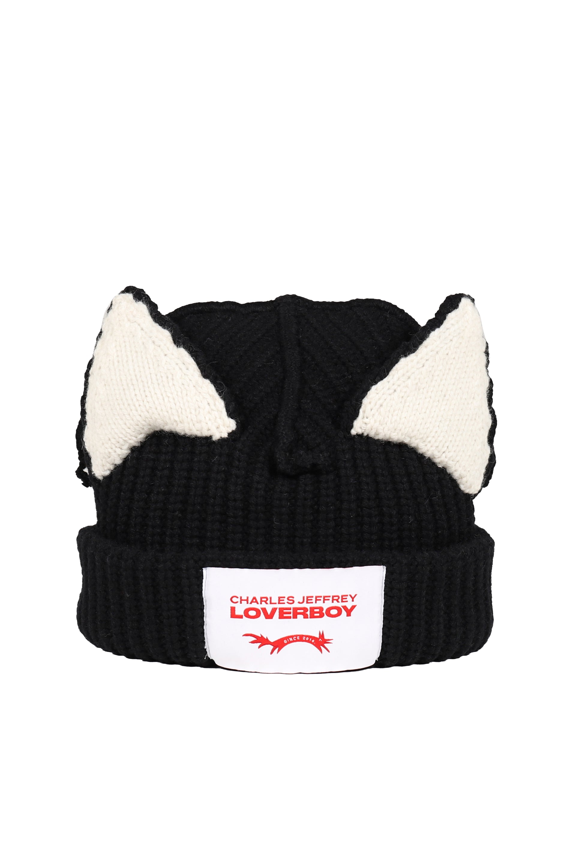 CHUNKY EARS BEANIE / BLK