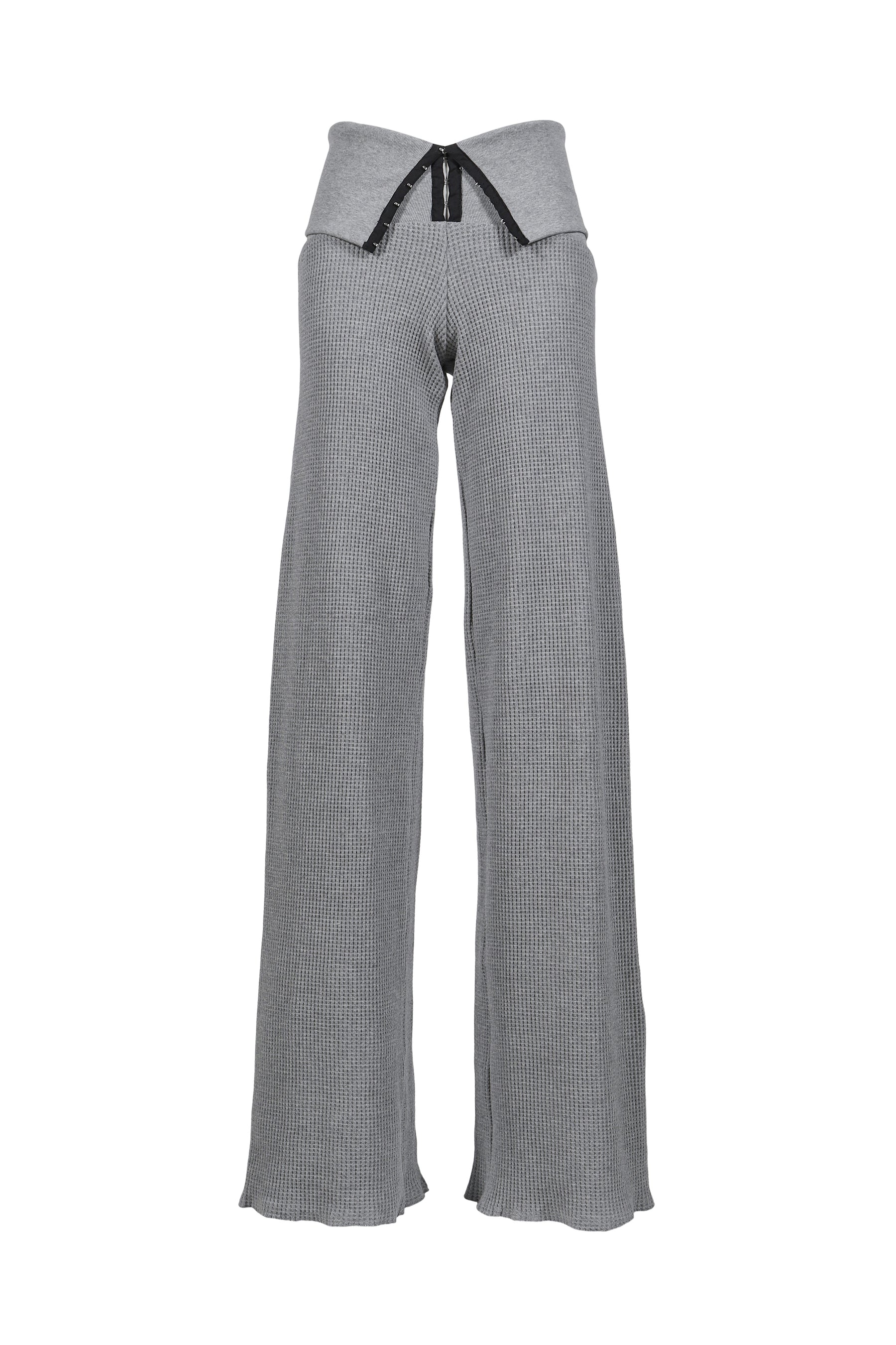 WAFFLE JESTER PANT / GRY