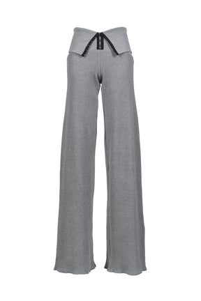 WAFFLE JESTER PANT / GRY