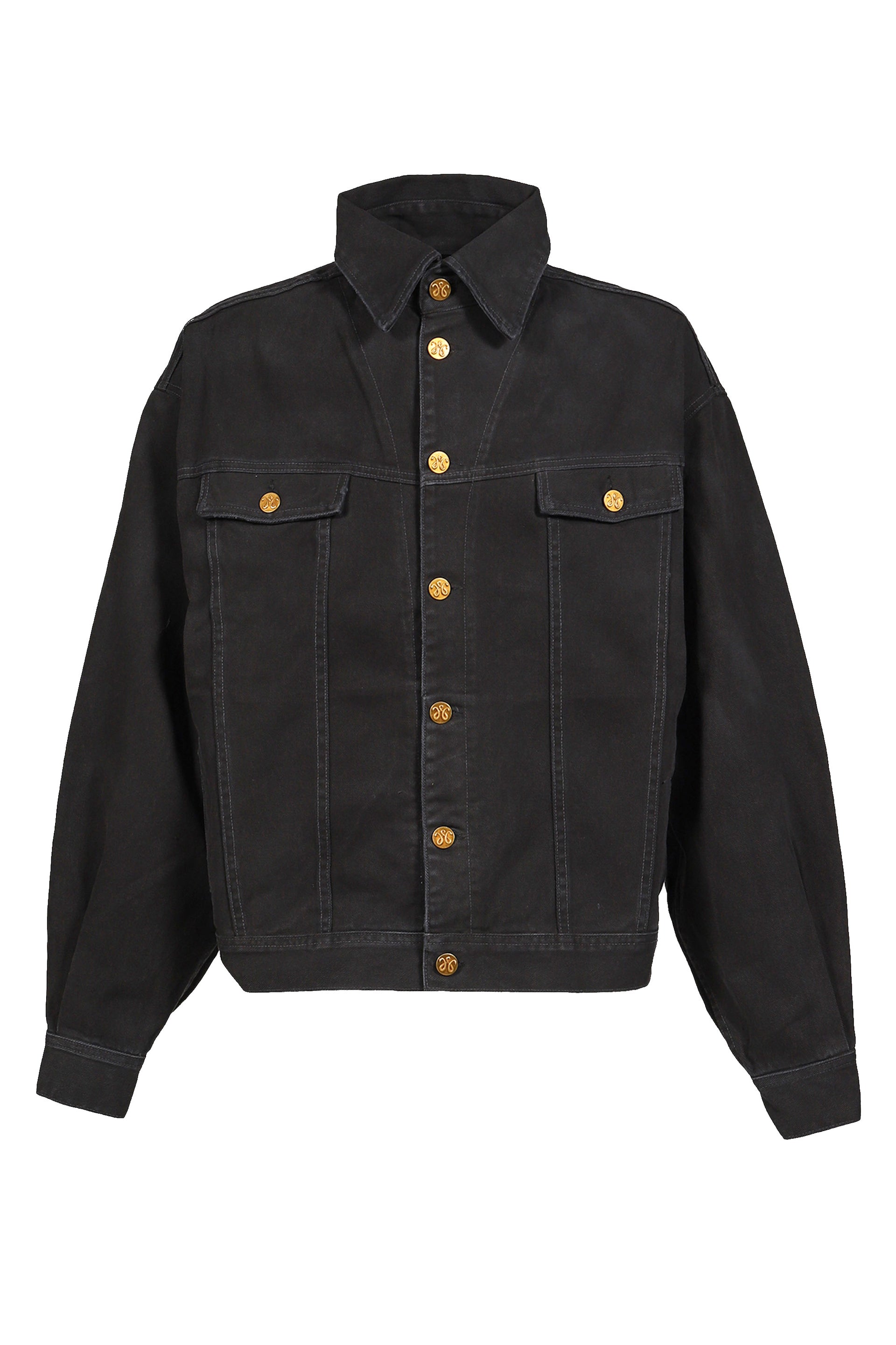 CHACHI DENIM TRUCKER / BLK