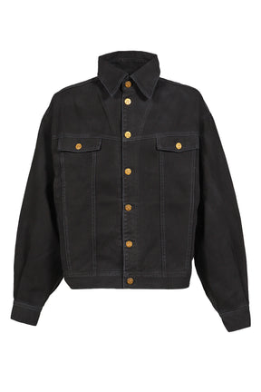 CHACHI DENIM TRUCKER / BLK