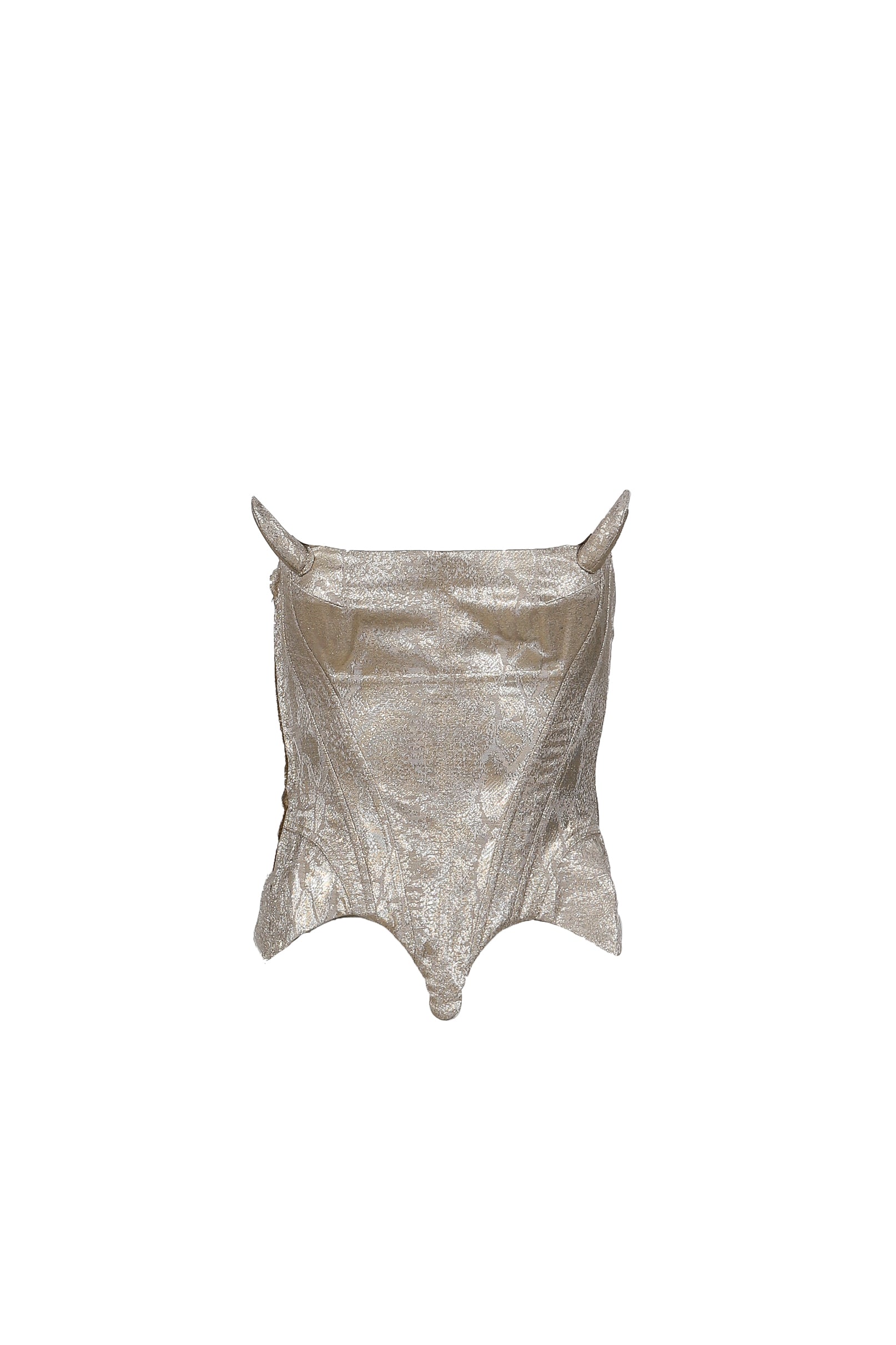 Nodress ノードレス SS25 GOLD BROCADE PYTHON PATTERN DEVIL HORN