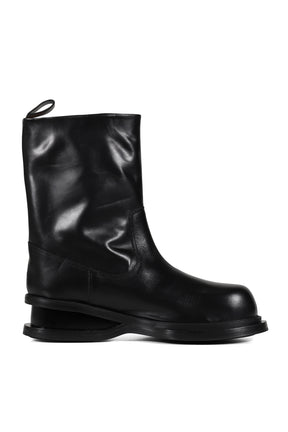 AURORA BOOT - BLACK LEATHER / BLK 
