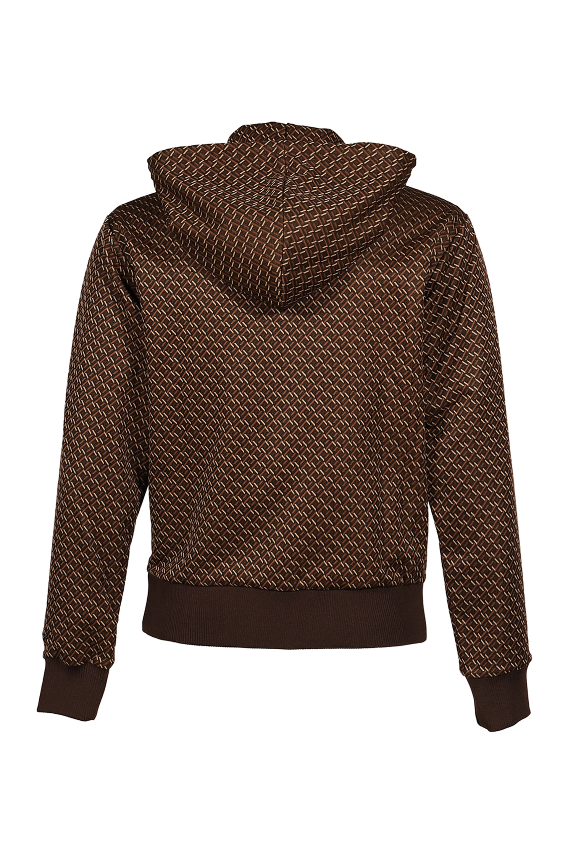 HOODED TRACK JACKET / BRW CARAMEL CAMEL