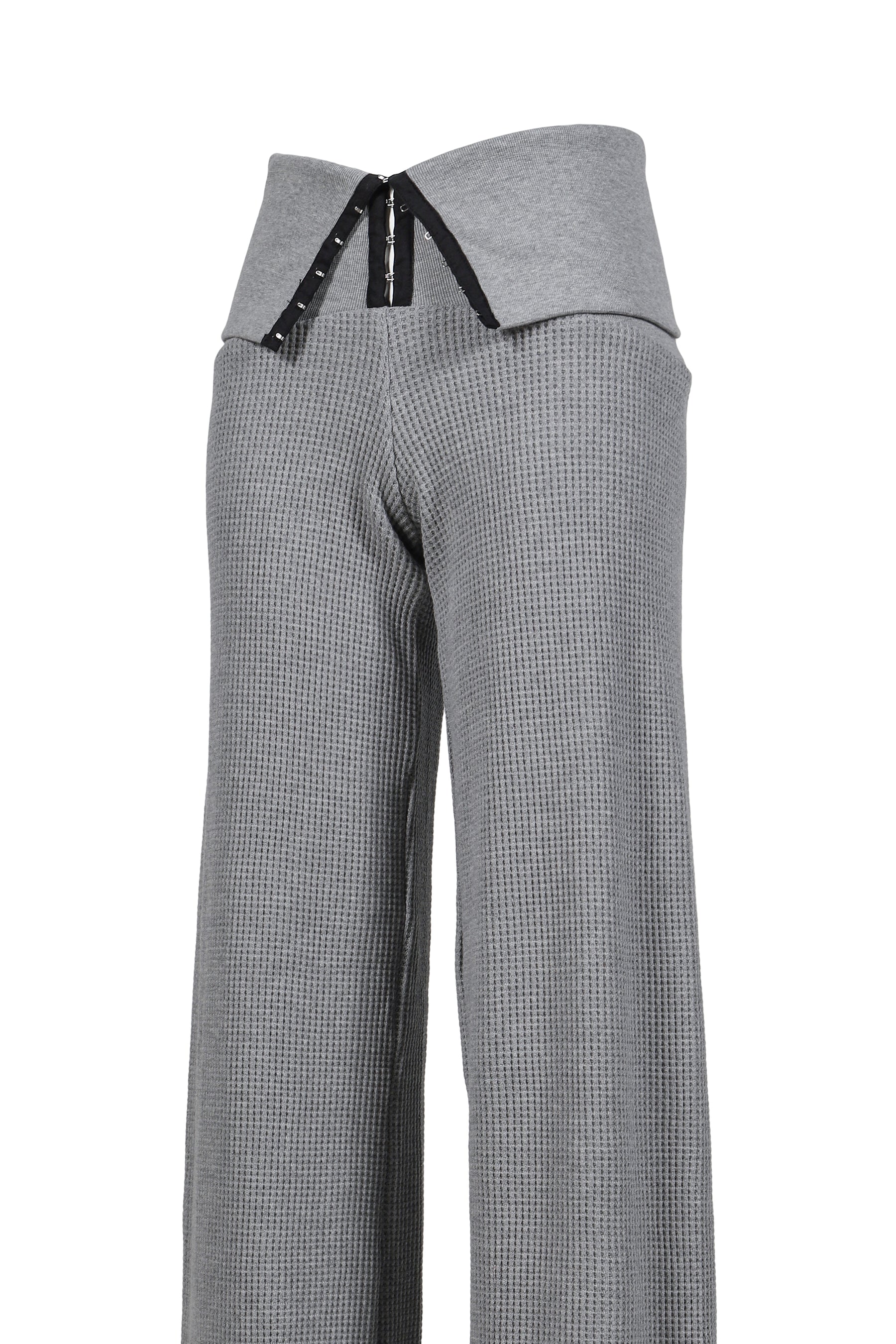 WAFFLE JESTER PANT / GRY