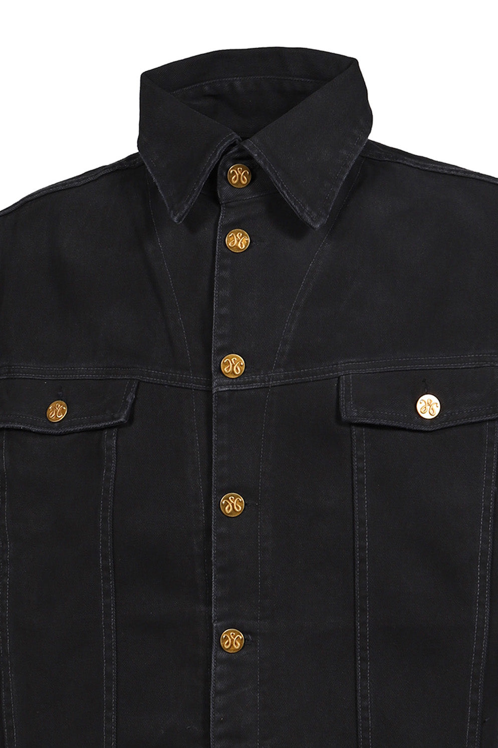 CHACHI DENIM TRUCKER / BLK