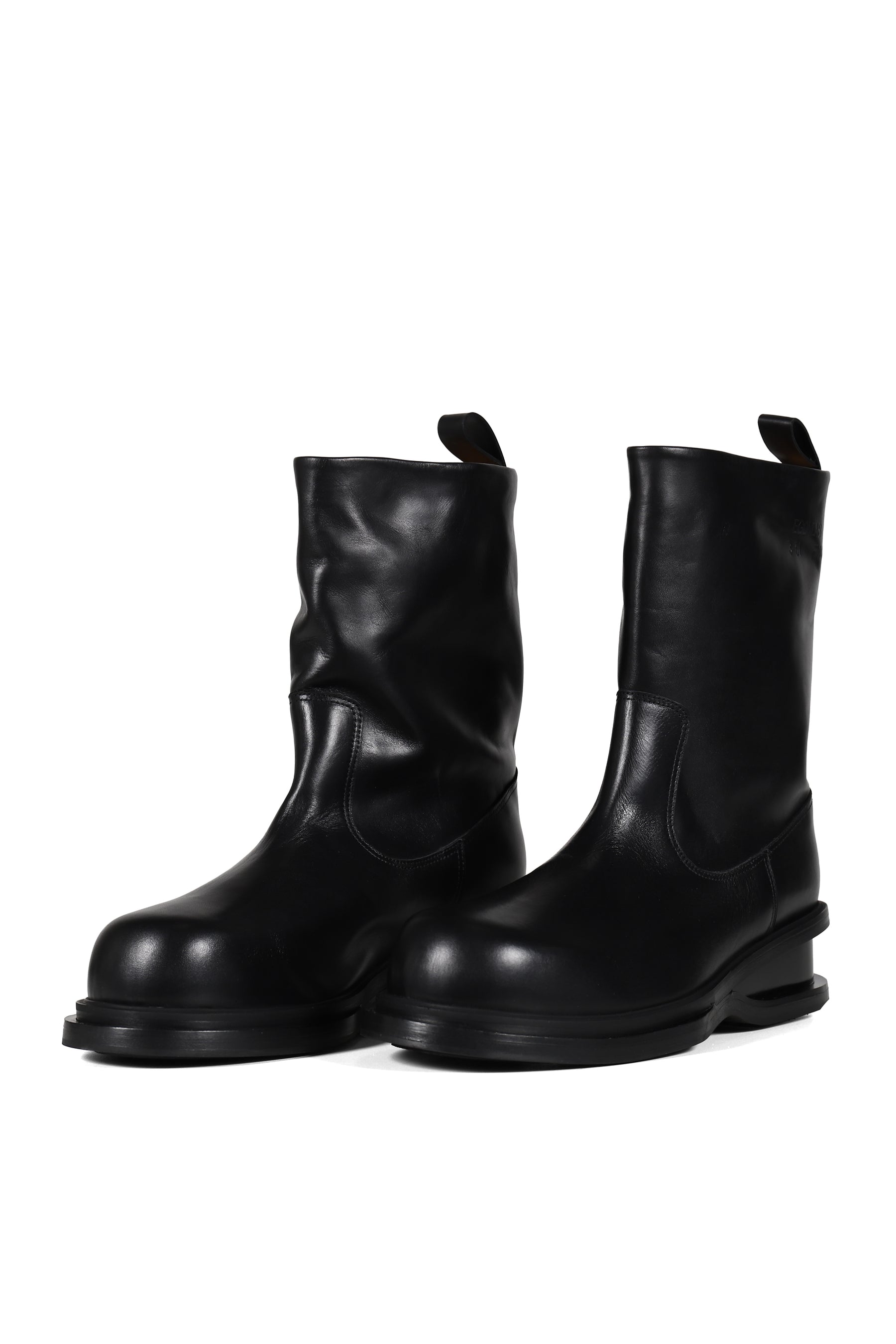 AURORA BOOT - BLACK LEATHER / BLK 