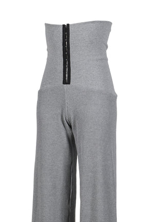 WAFFLE JESTER PANT / GRY