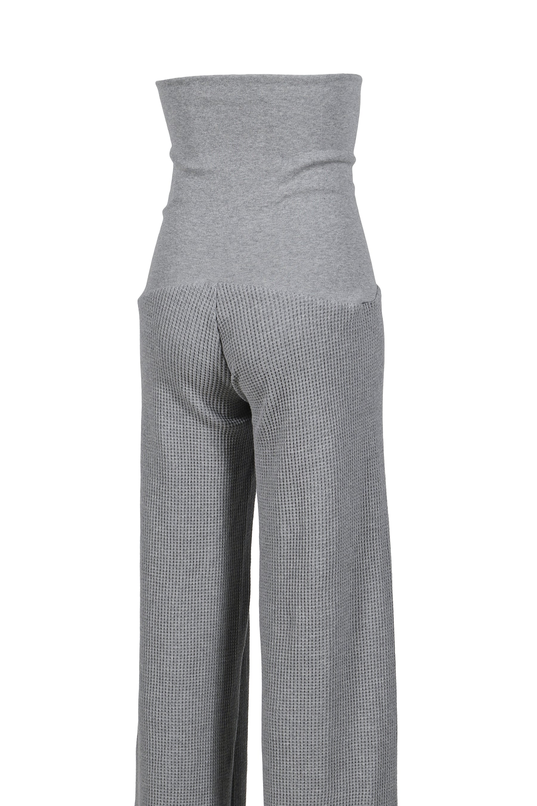 WAFFLE JESTER PANT / GRY