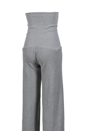 WAFFLE JESTER PANT / GRY