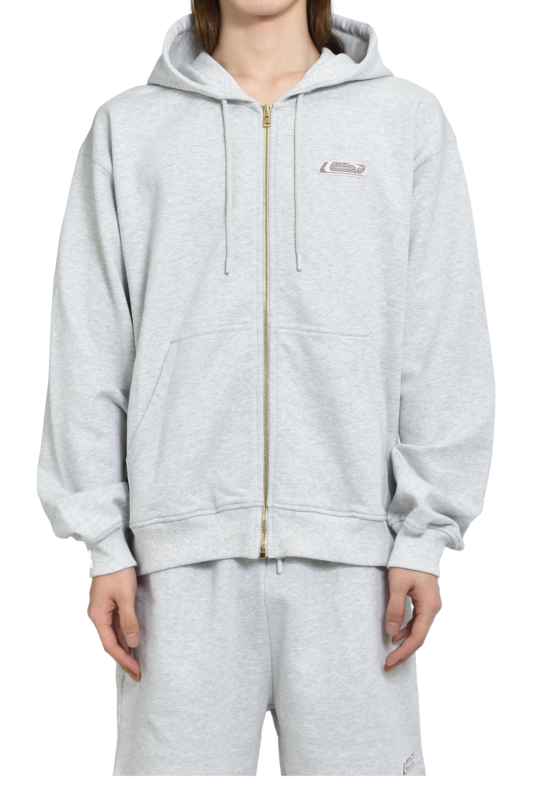 CLASSIC FULL ZIP HOODIE / GRY