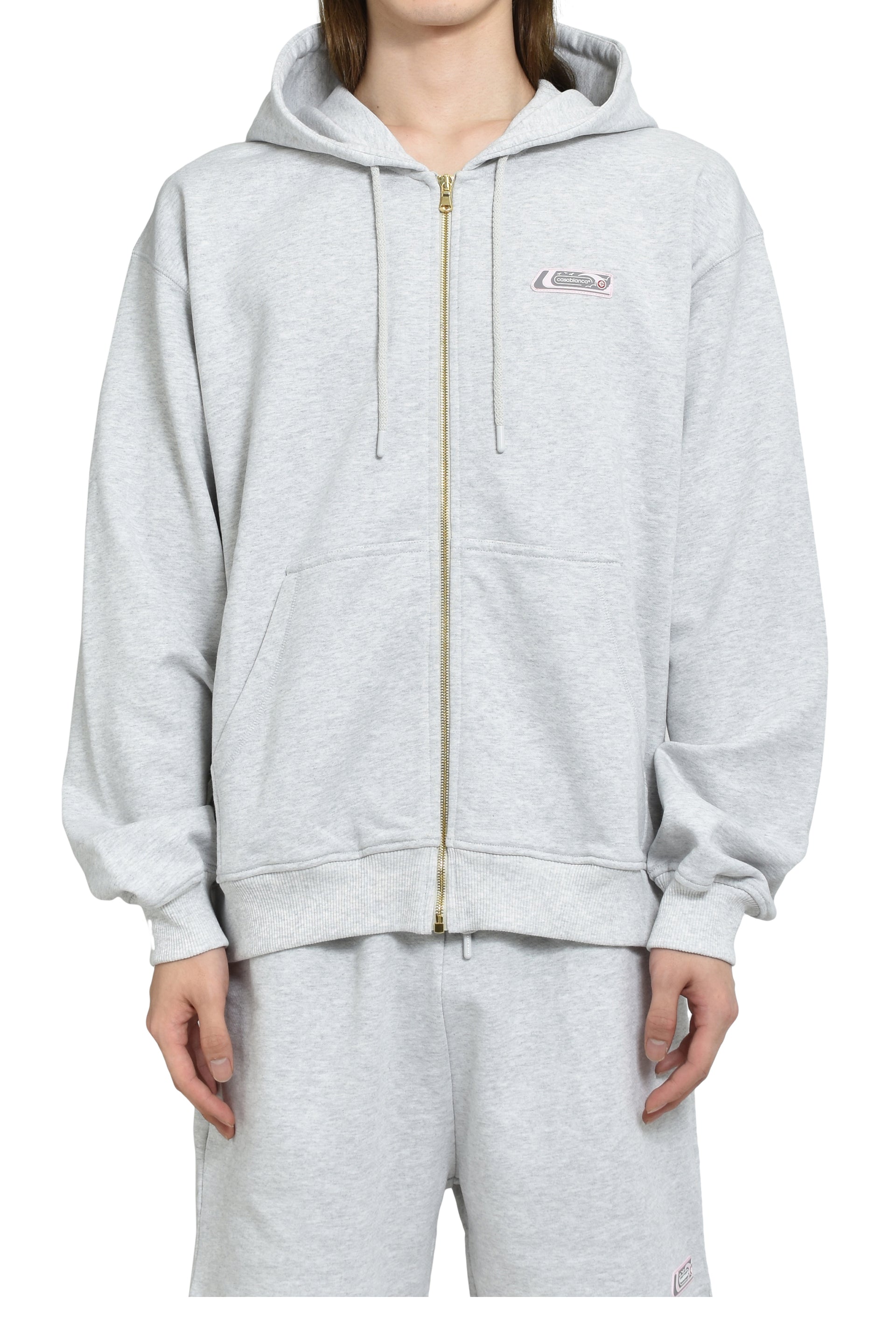 CLASSIC FULL ZIP HOODIE / GRY