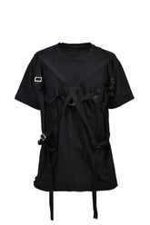 HARNESS BELT T-SHIRTS / BLK